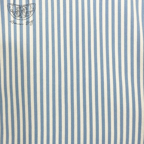 H&M / Fitted Office Button Down Shirt Collar / Blue White Stripes / Size S - Picture 6 of 6